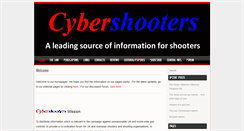 Desktop Screenshot of cybershooters.org